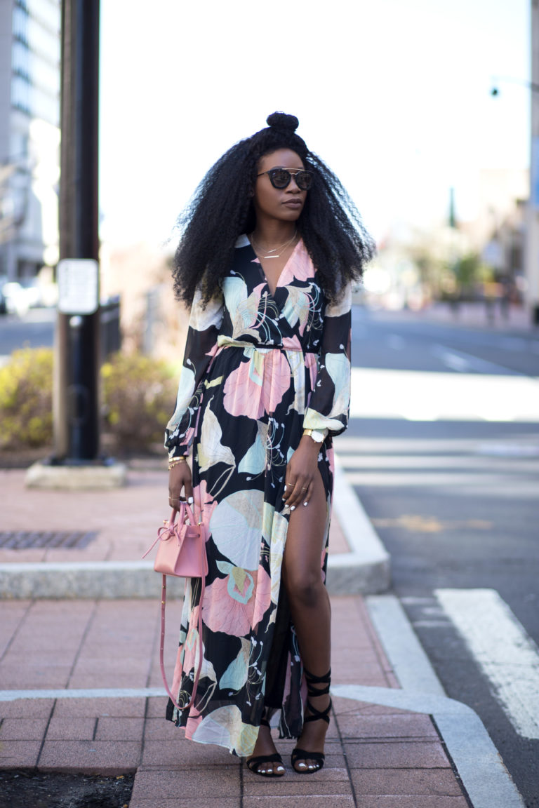 WONDROUS WATER LILIES MAXI DRESS | Yours Truly Yinka | CT & LA Fashion ...