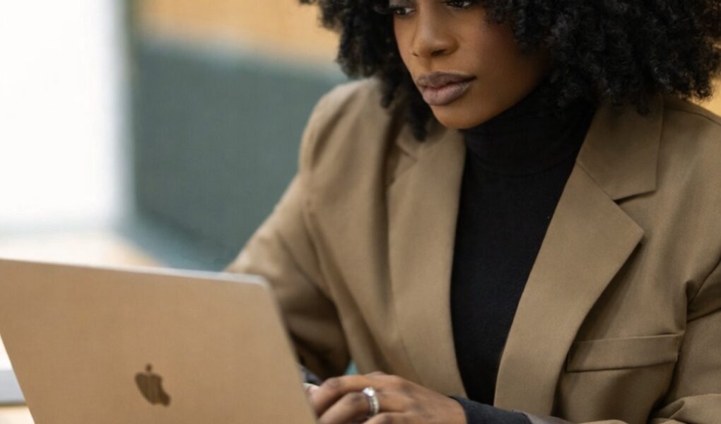 busy professional working online while using Telehealth services like Proxy Medicine