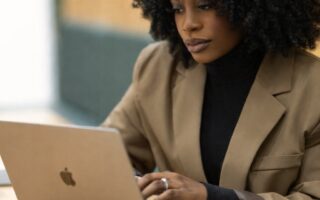 busy professional working online while using Telehealth services like Proxy Medicine